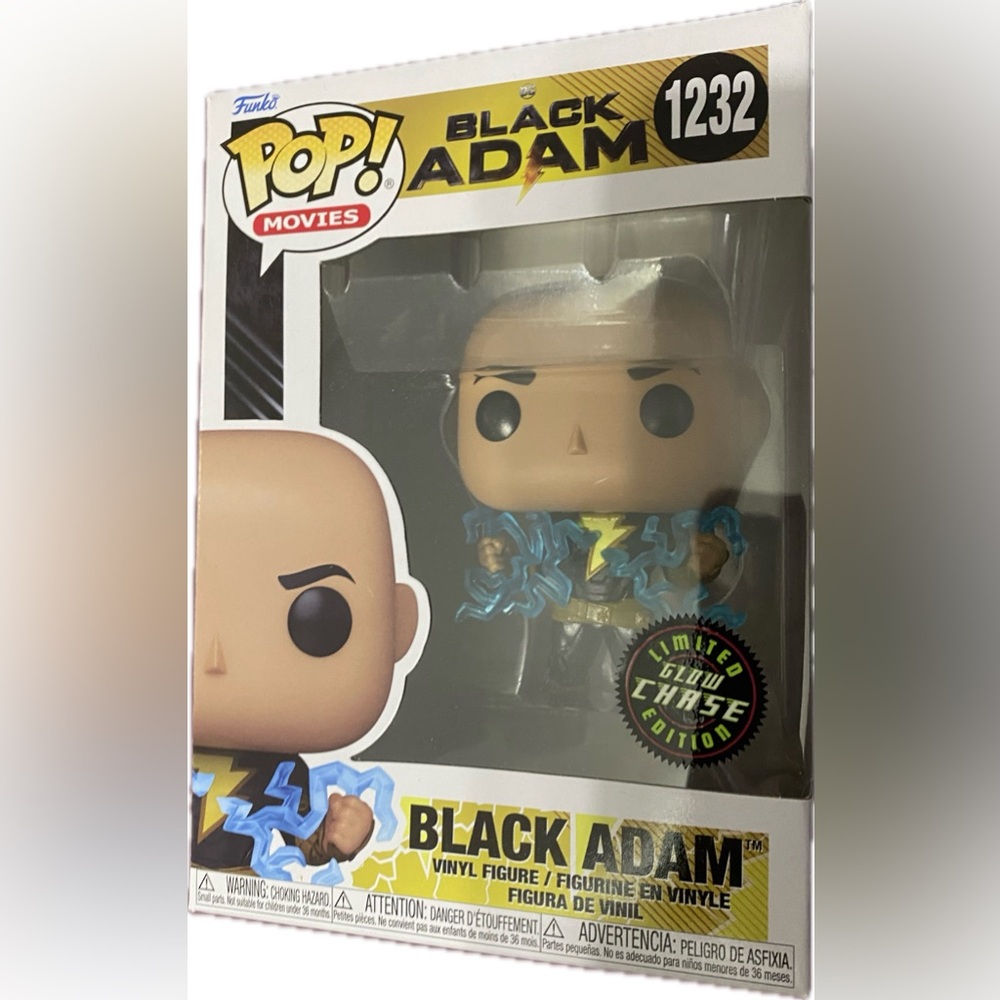 GITD CHASE LIMITED EDITION • DC COMICS’ BLACK ADAM FUNKO POP!
